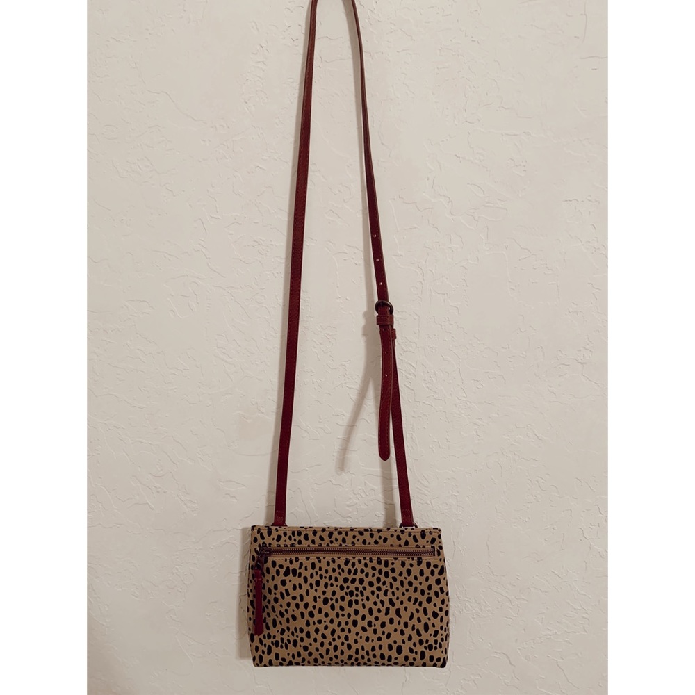 Dalmatian spotted purse